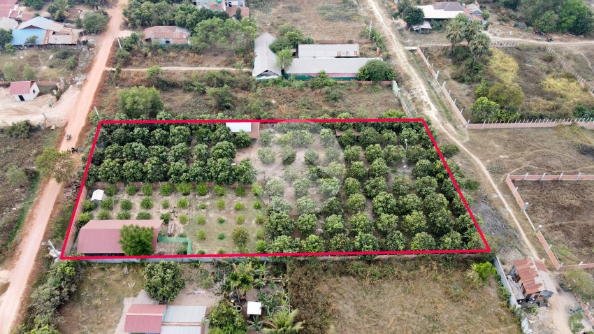 3200 Sqm Residential Land For Sale - Slor Kram, Siem Reap