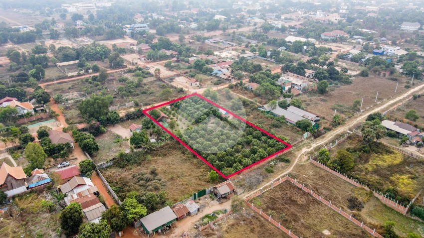 3200 Sqm Residential Land For Sale - Slor Kram, Siem Reap