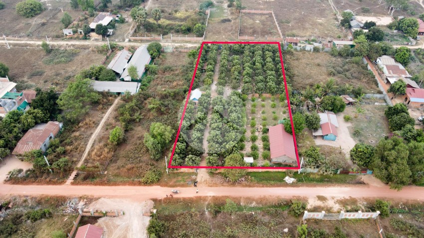 3200 Sqm Residential Land For Sale - Slor Kram, Siem Reap