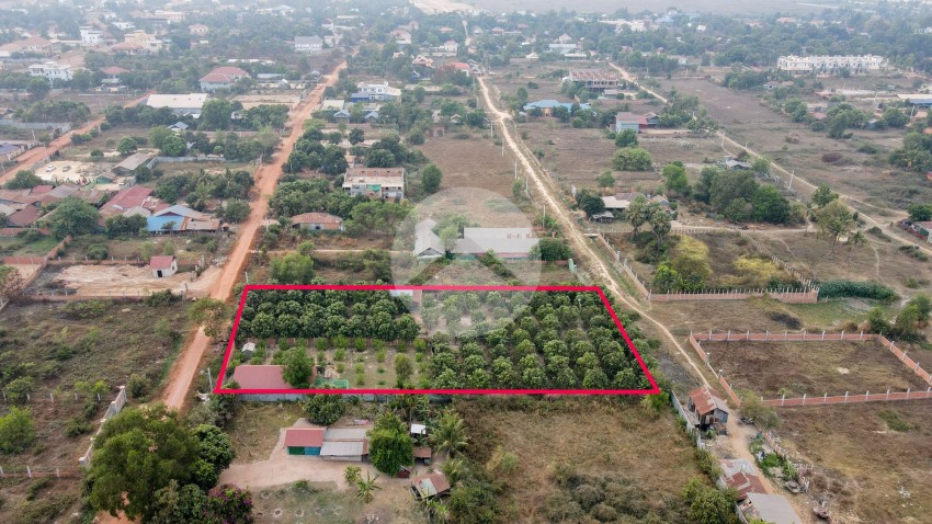 3200 Sqm Residential Land For Sale - Slor Kram, Siem Reap