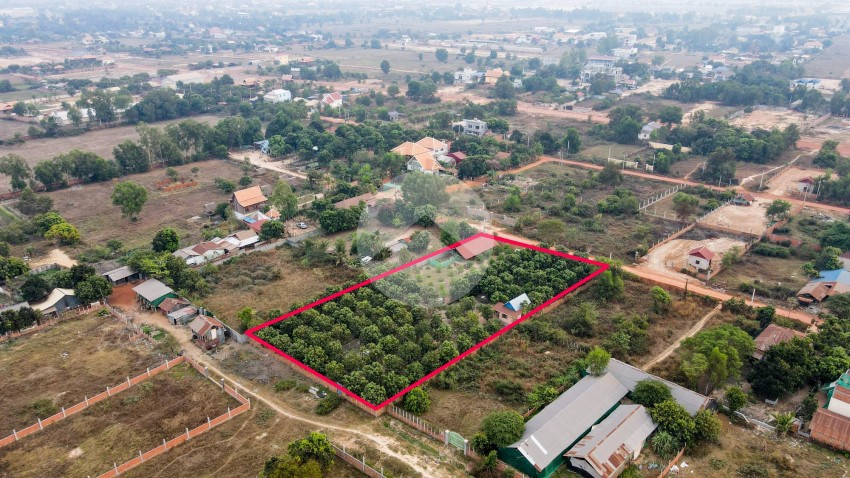 3200 Sqm Residential Land For Sale - Slor Kram, Siem Reap