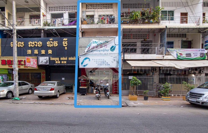 2 Bedroom Shophouse For Sale - Daun Penh, Phnom Penh