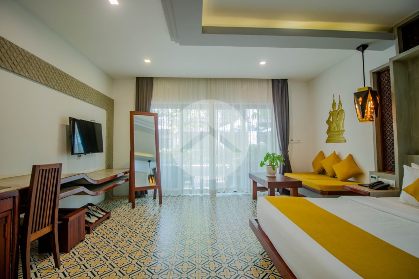 1 Bed Serviced Apartment For Rent - Svay Dangkum, Siem Reap