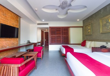 2 Bed Serviced Apartment For Rent - Svay Dangkum, Siem Reap thumbnail