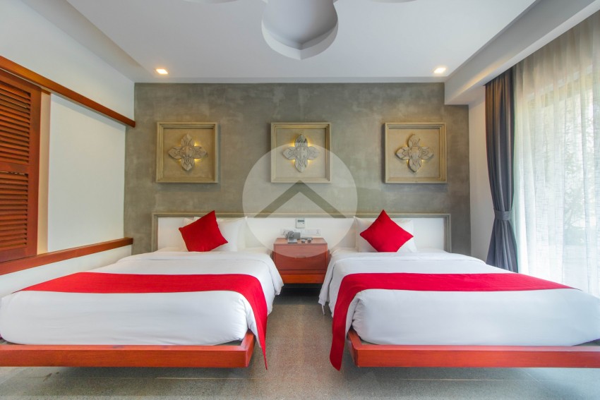 2 Bed Serviced Apartment For Rent - Svay Dangkum, Siem Reap