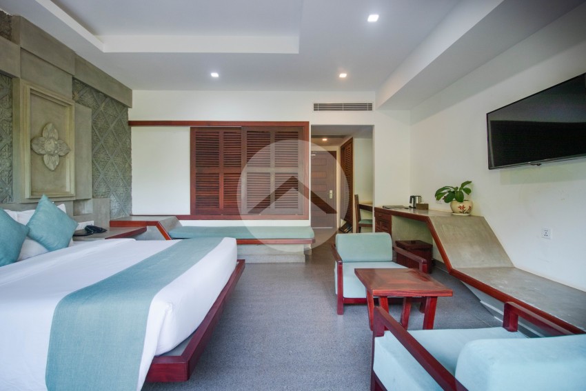 1 Bed Serviced Apartment For Rent - Svay Dangkum, Siem Reap