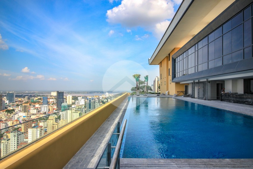 3 Bedroom Serviced Apartment For Rent- Olympic, Phnom Penh