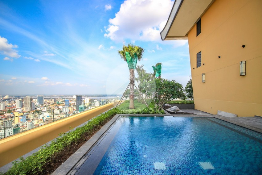 3 Bedroom Serviced Apartment For Rent- Olympic, Phnom Penh