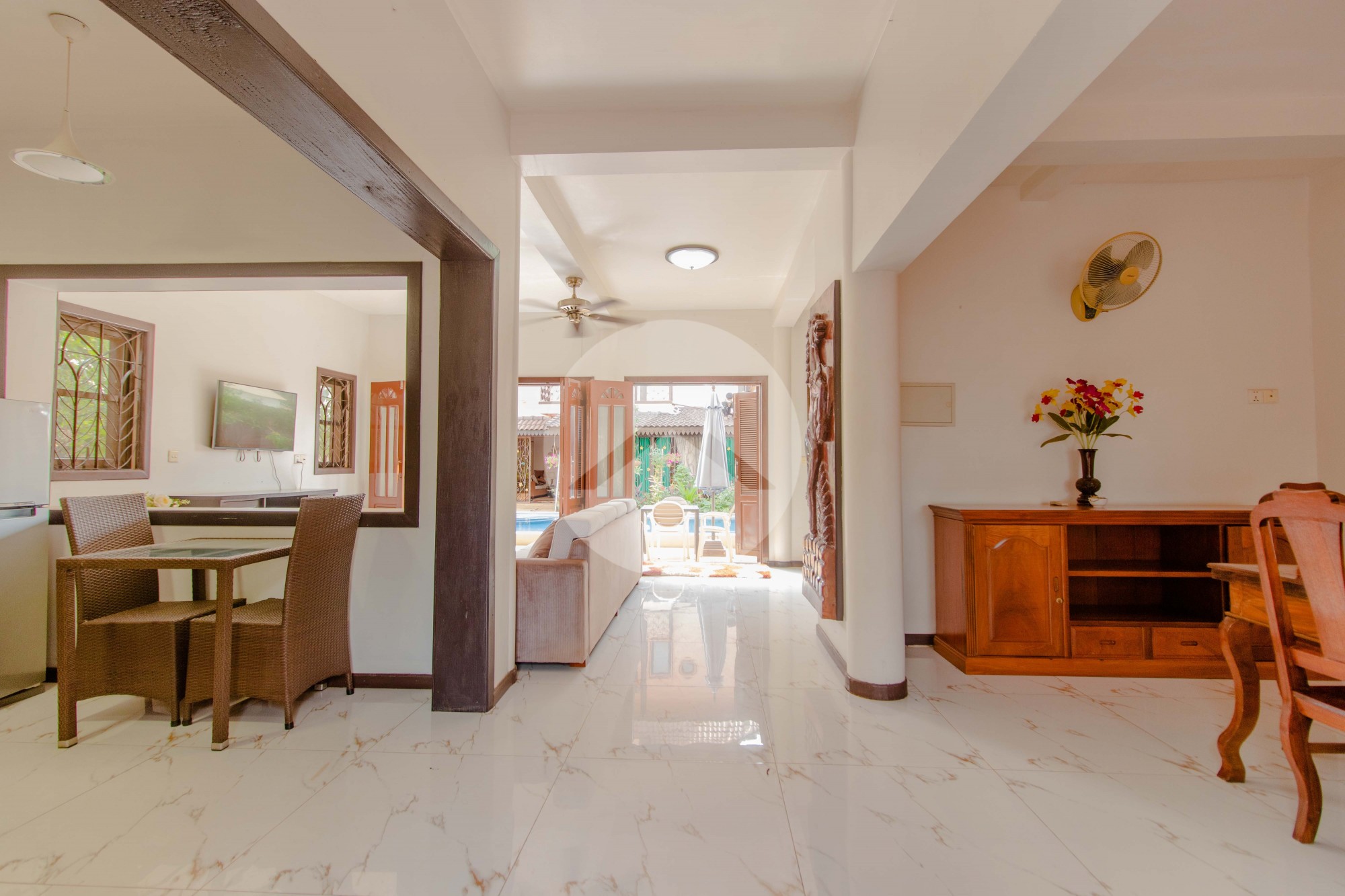 3 Bedroom Villa Share Pool For Rent-Svay Dangkum, Siem Reap - Image 3