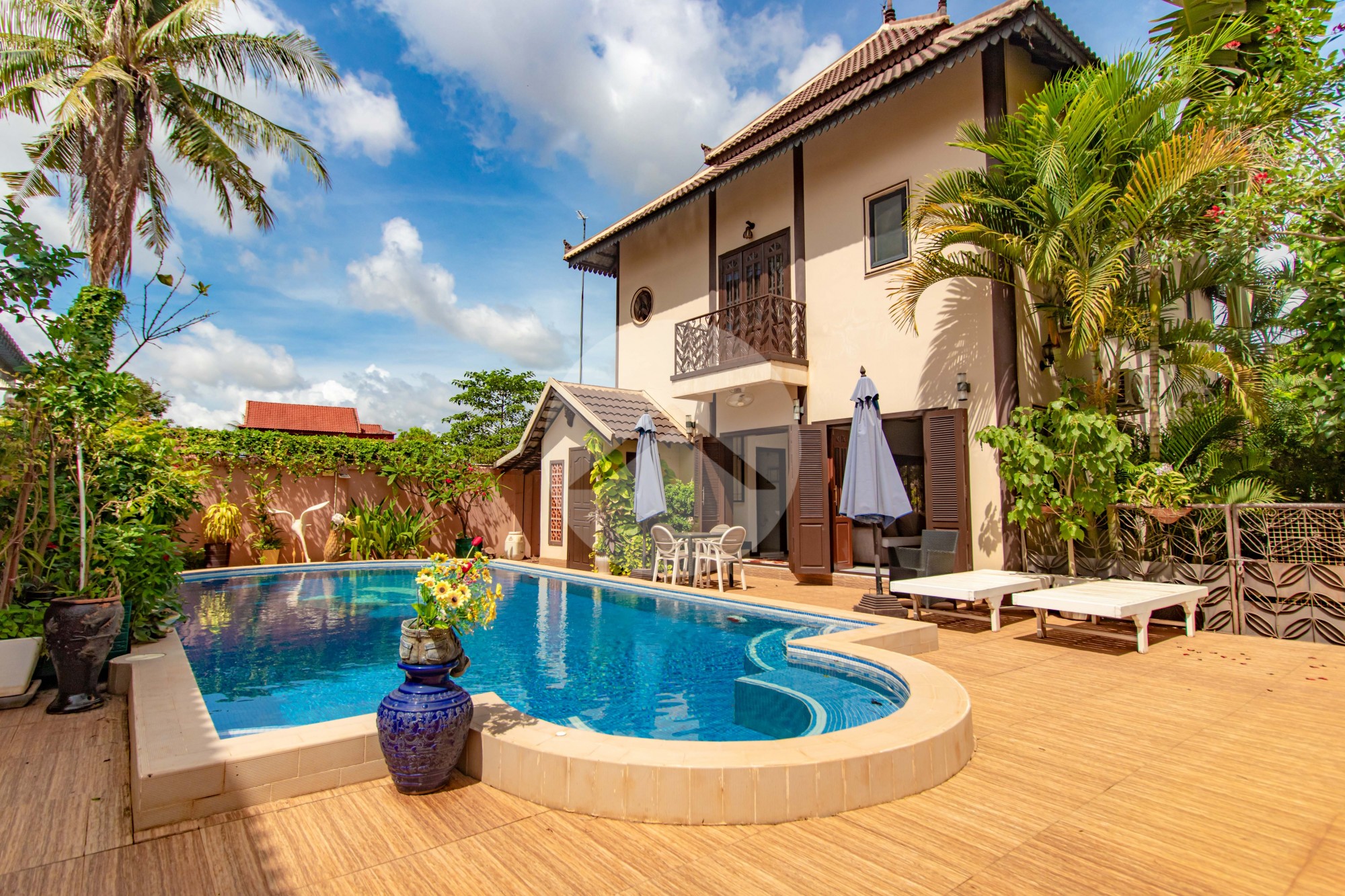 3 Bedroom Villa Share Pool For Rent-Svay Dangkum, Siem Reap - Image 32