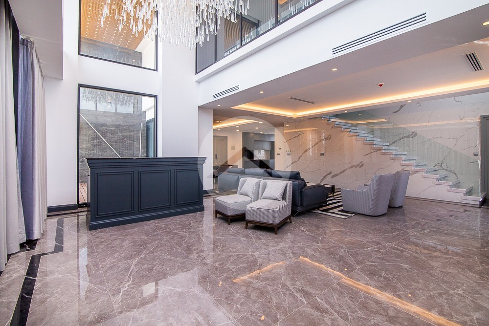 Duplex 3 Bedroom Serviced Penthouse For Rent - BKK1, Phnom Penh