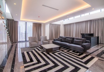 3 Bedroom Duplex Penthouse For Rent - BKK1, Phnom Penh thumbnail