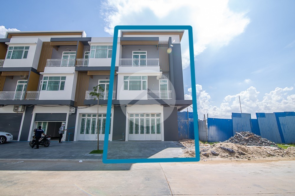 4 Bedroom Shophouse For Sale - Borey Aurora, Sen Sok, Phnom Penh