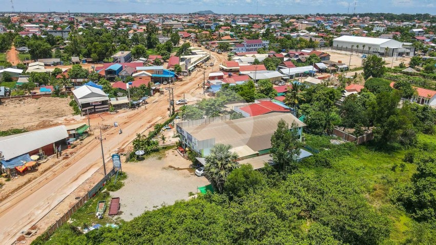  2400 Sqm Commercial Land For Rent - Slor Kram, Siem Reap