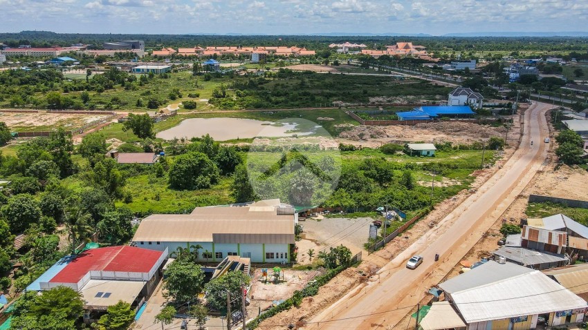  2400 Sqm Commercial Land For Rent - Slor Kram, Siem Reap