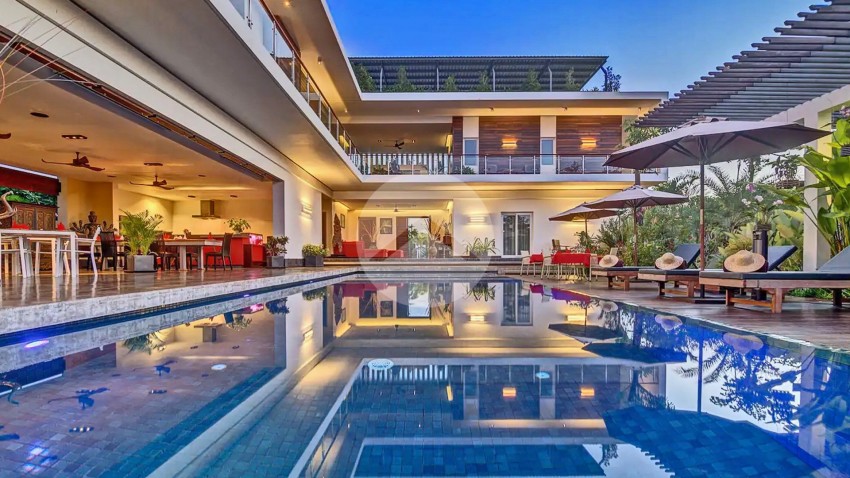6 Bedroom Private Luxury Villa For Sale- Sala Kamreuk, Siem Reap