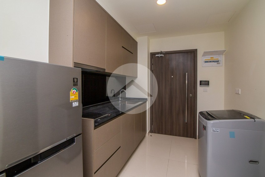 47 Sqm Studio Condo Unit For Rent - The Peak, Tonle Bassac, Phnom Penh