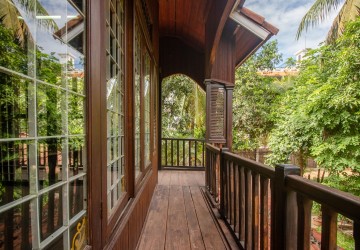 6 Bedroom Wooden Villa  For Sale - Slor Kram, Siem Reap thumbnail