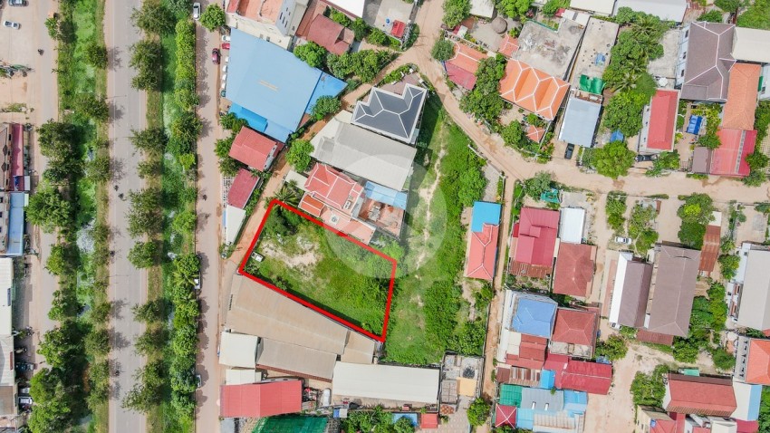 989 Sqm Commercial Land For Sale - Slor Kram, Siem Reap