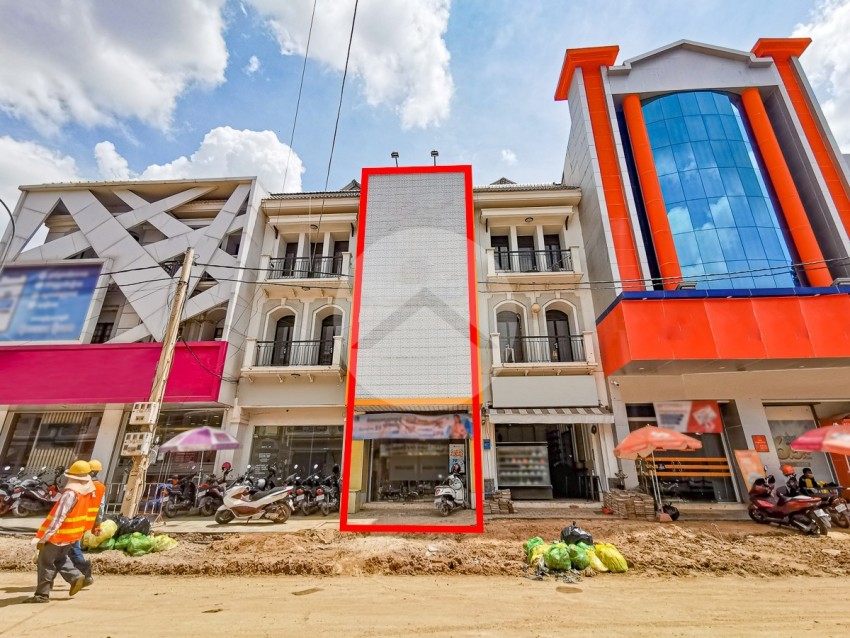   3-Storey Shophouse For Rent - Svay Dangkum, Siem Reap