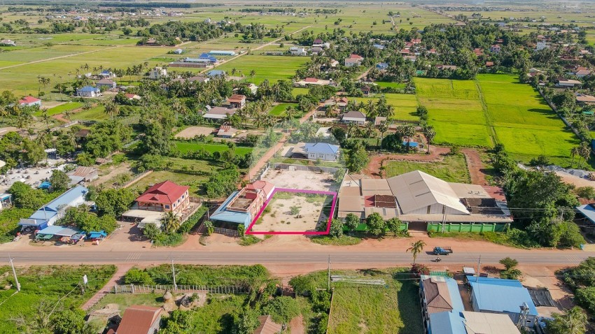 708 Sqm Residential Land For Sale - Chreav, Siem Reap