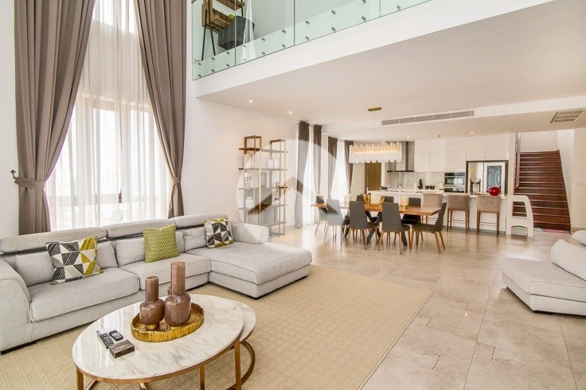 4 Bedroom Luxury Penthouse For Sale - Tonle Bassac, Phnom Penh