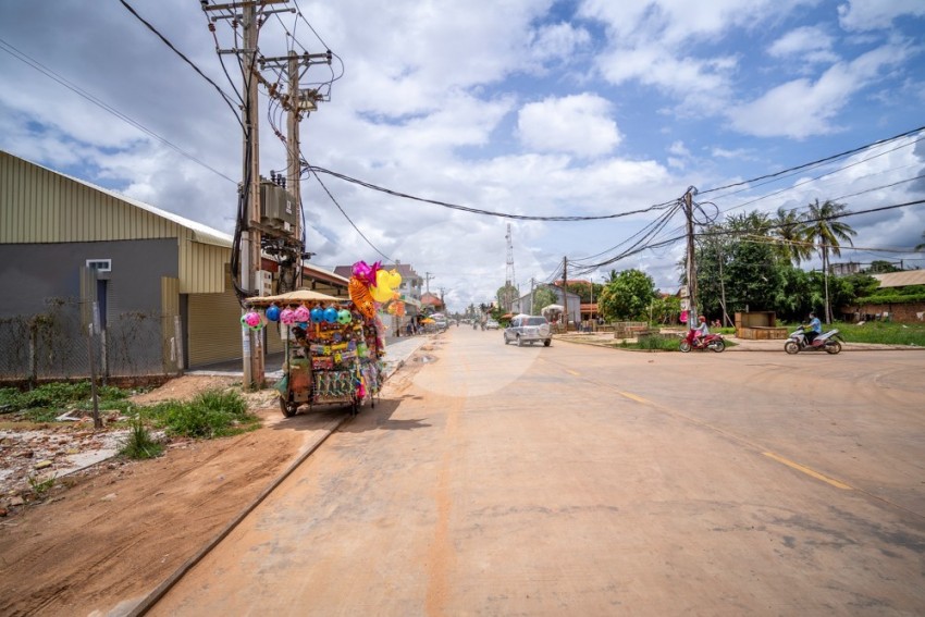   ដីលំនៅឋានទំហំ 500  ម៉ែត្រការ៉េ សម្រាប់លក់ - សង្កាត់សាលាកំរើក, ខេត្ដសៀមរាប