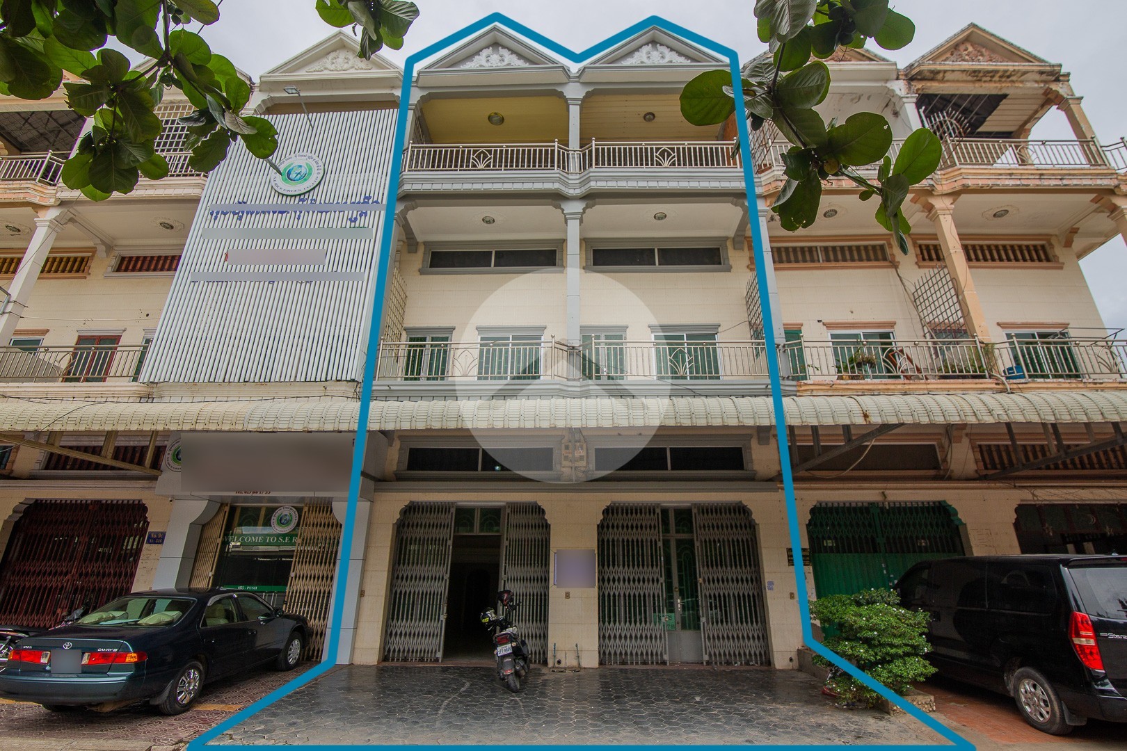 Double Shophouse For Sale - Boeung Kak 1, Phnom Penh