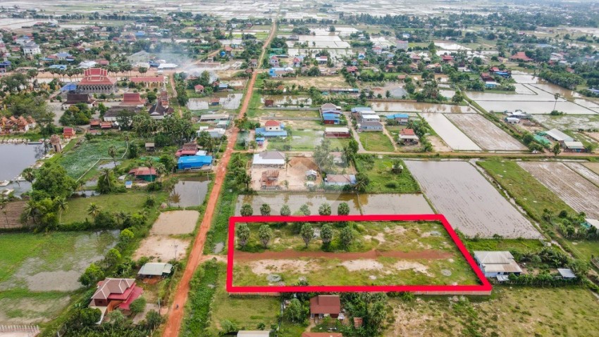 4695 Sqm Residential Land For Sale - Chreav, Siem Reap