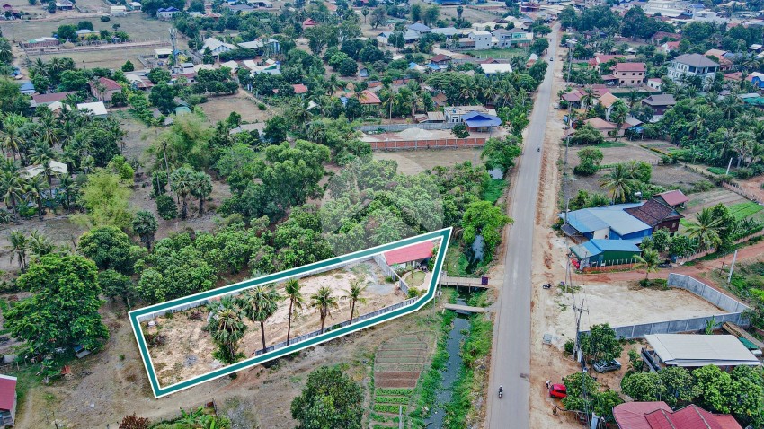 1096 Sqm Land For Sale - Chreav, Siem Reap