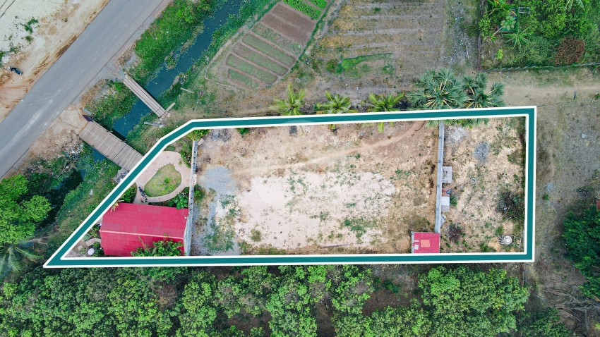 1096 Sqm Land For Sale - Chreav, Siem Reap