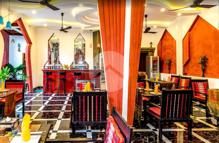 17 Bedroom Boutique Hotel For Sale - Night Market Area, Siem Reap