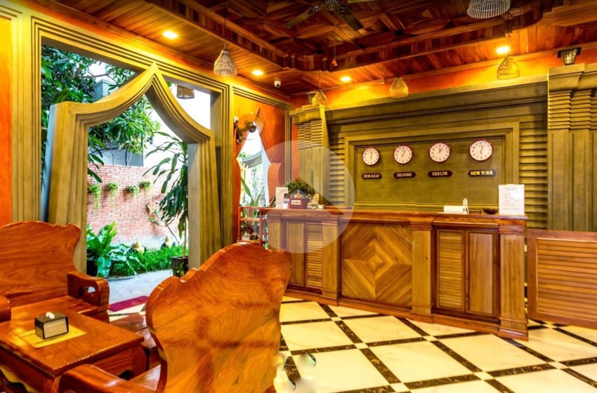 17 Bedroom Boutique Hotel For Sale - Night Market Area, Siem Reap