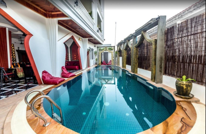 17 Bedroom Boutique Hotel For Sale - Night Market Area, Siem Reap