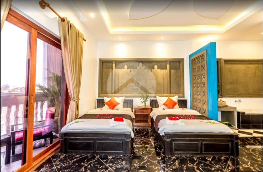 17 Bedroom Boutique Hotel For Sale - Night Market Area, Siem Reap