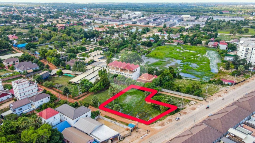   2110 Sqm Residential Land For Sale - Svay Dangkum, Siem Reap