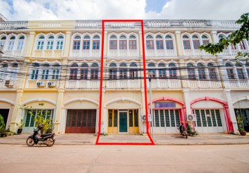 4 Bedroom Shophouse For Rent - Svay Dangkum, Siem Reap thumbnail