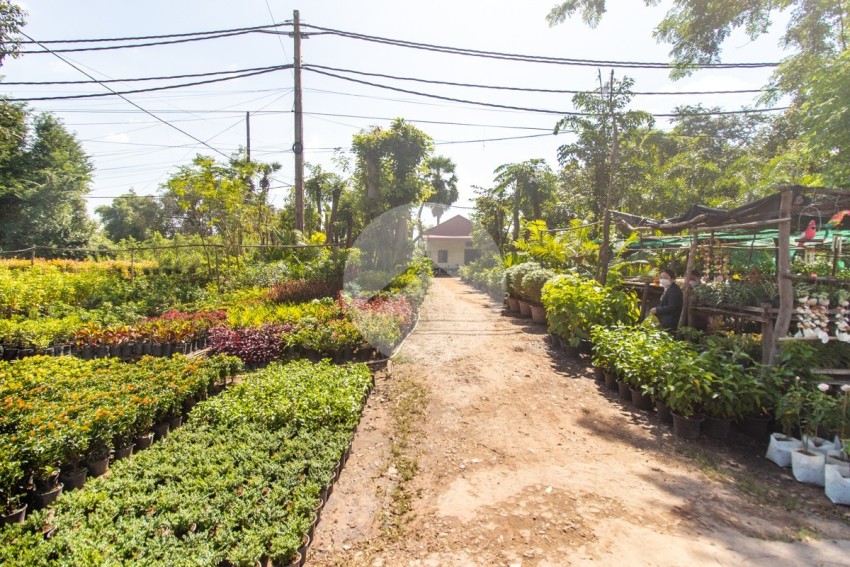 2433 Sqm Commercial Land For Rent - Sra Ngae, Siem Reap