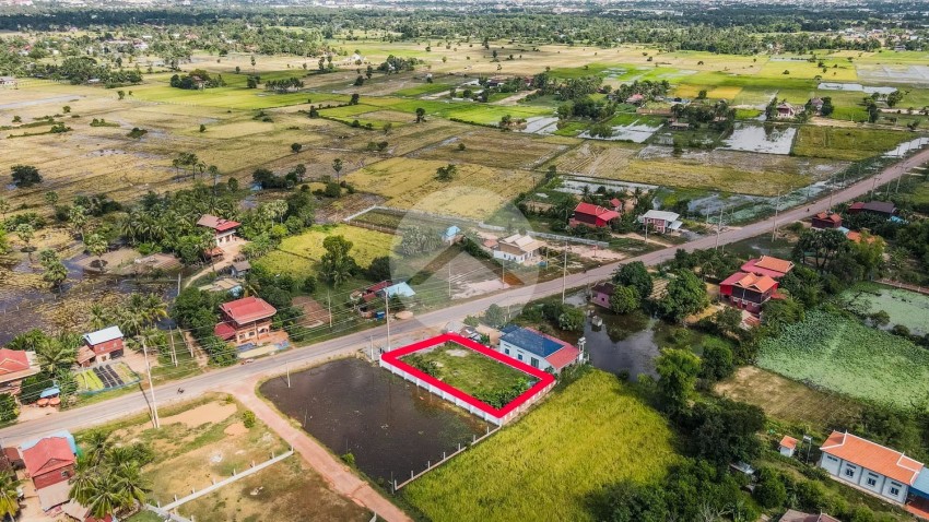 864 Sqm Residential Land For Sale - Sra Ngae, Siem Reap