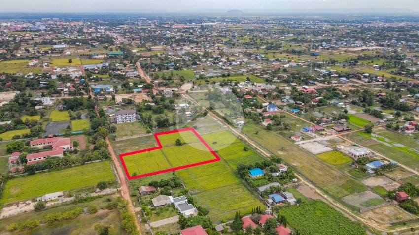 7709 Sqm Land For Sale - Chreav, Siem Reap