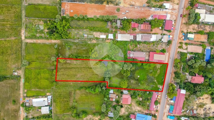 6310 Sqm Land For Sale - Road 60, Siem Reap