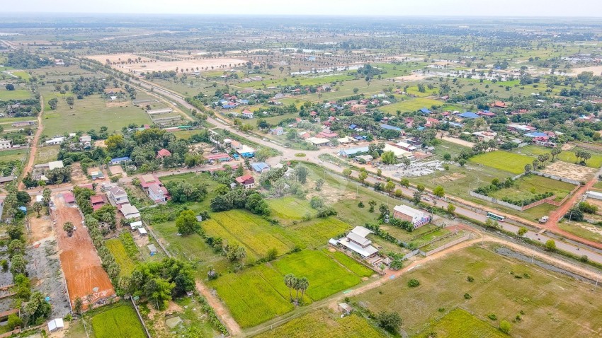 6310 Sqm Land For Sale - Road 60, Siem Reap