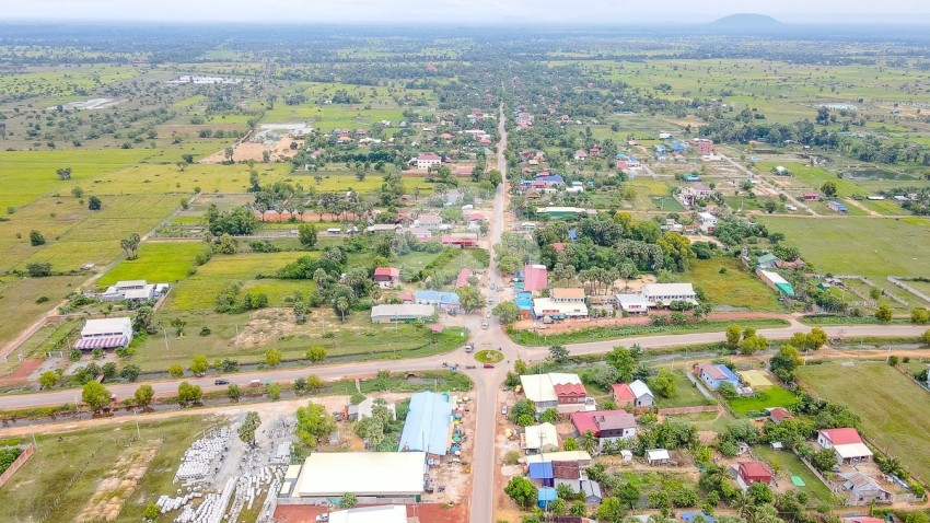 6310 Sqm Land For Sale - Road 60, Siem Reap