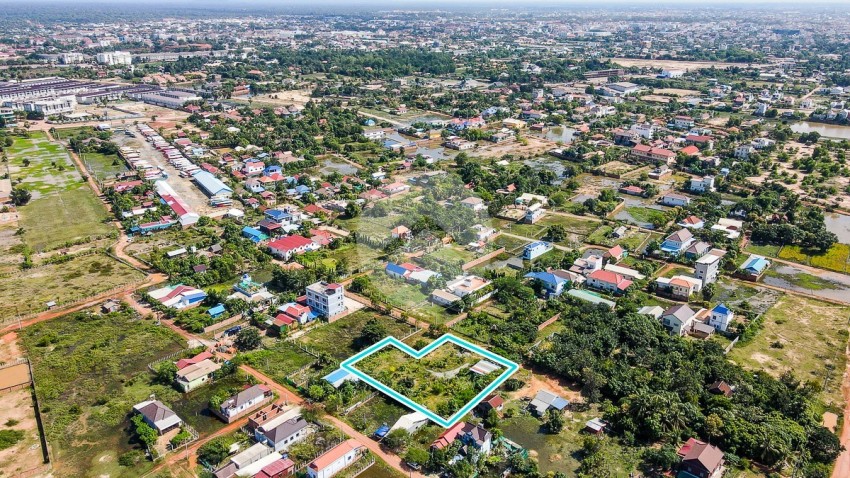  1965 Sqm Residential Land For Sale - Svay Dangkum, Siem Reap