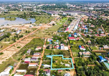  1965 Sqm Residential Land For Sale - Svay Dangkum, Siem Reap thumbnail