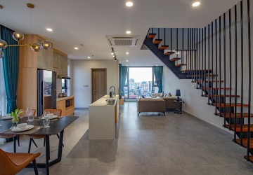 Duplex 2 Bedroom serviced Apartment For Rent - Toul Kork, Phnom Penh thumbnail