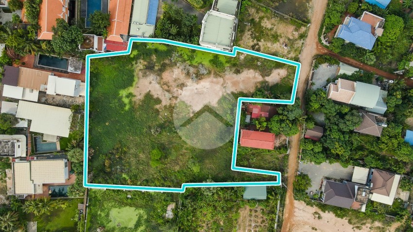   4300 Sqm Commercial Land For Sale - Sala Kamreuk, Siem Reap