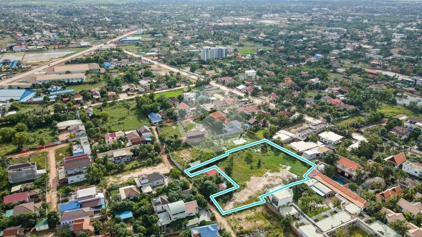   4300 Sqm Commercial Land For Sale - Sala Kamreuk, Siem Reap