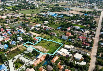   4300 Sqm Commercial Land For Sale - Sala Kamreuk, Siem Reap thumbnail