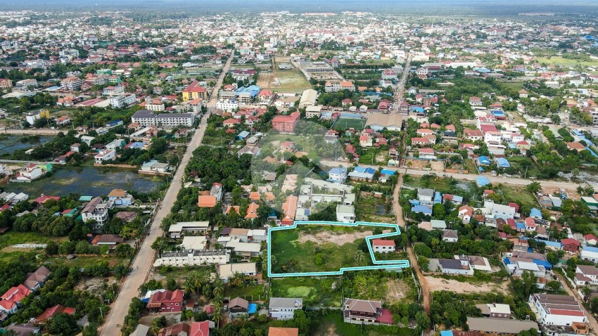   4300 Sqm Commercial Land For Sale - Sala Kamreuk, Siem Reap